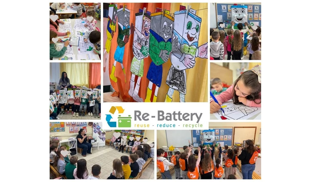 Η Re-Batetry στο 2ο Νηπιαγωγείο Ηρακλείου Αττικής